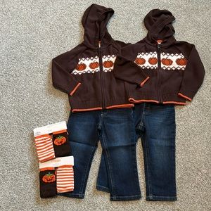 Gymboree fall outfits